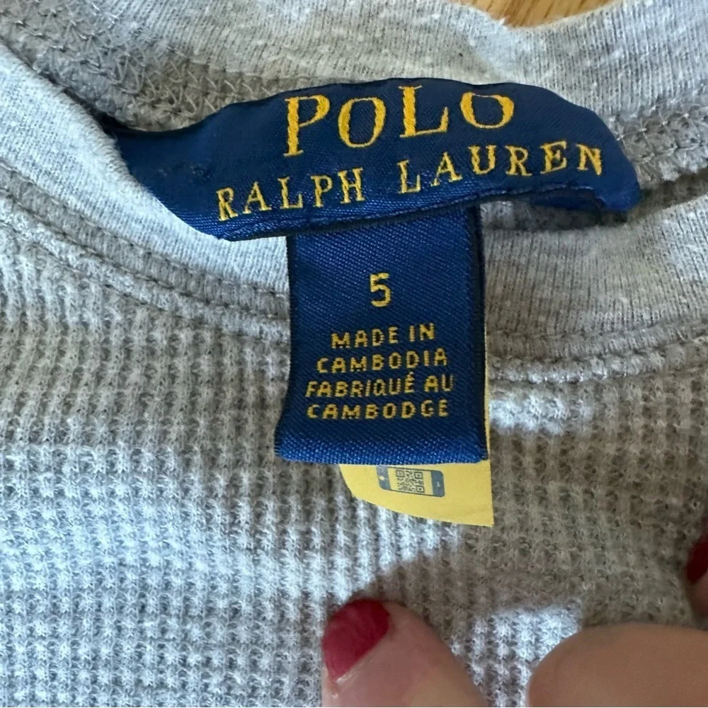 Polo Ralph Lauren Waffle Long Sleeve Tee